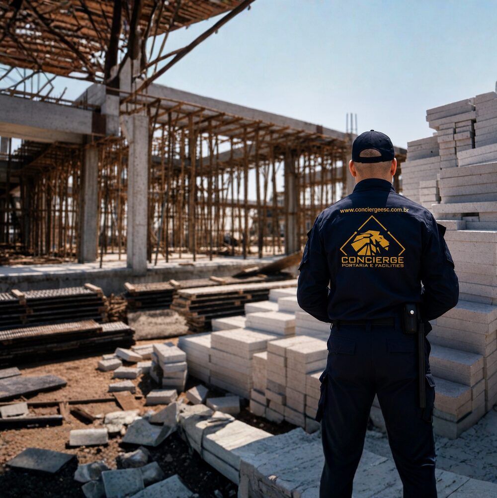 Controle de acesso em obra