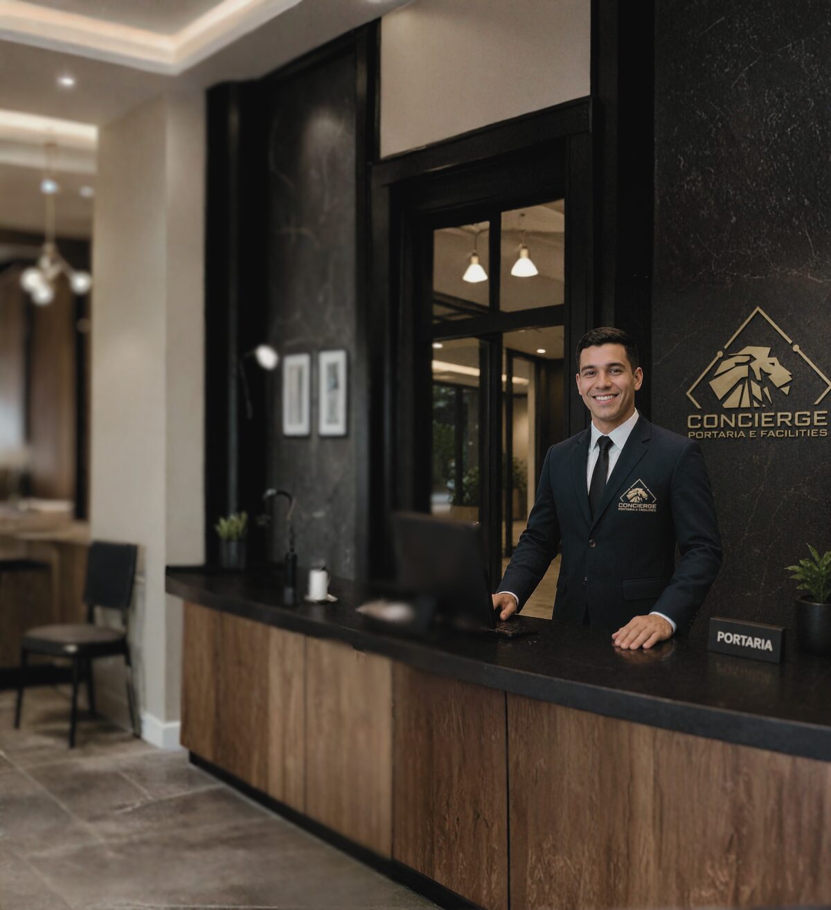Portaria Concierge em condomínio