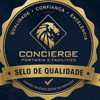 Selo de qualidade Concierge — padrão de excelência em serviços
